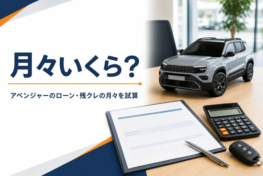商談テーブルの見積書と電卓のイメージ